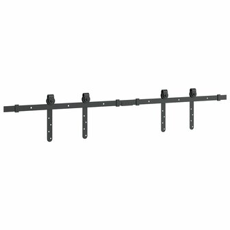 Ophangset voor schuifdeur 122 cm koolstofstaal 7