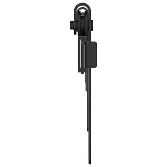 Ophangset voor schuifdeur 183 cm koolstofstaal 6