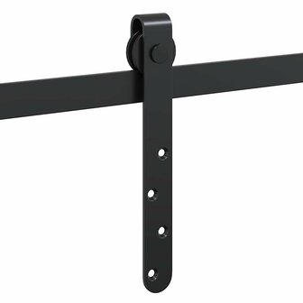 Ophangset voor schuifdeur 183 cm koolstofstaal 9
