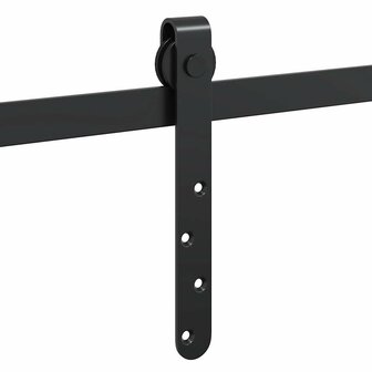 Ophangset voor schuifdeur 213 cm koolstofstaal 9
