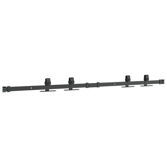 Ophangset voor schuifdeur 122 cm koolstofstaal 7