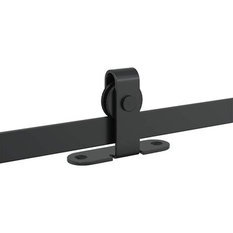 Ophangset voor schuifdeur 122 cm koolstofstaal 9