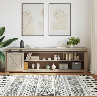 Ophangset voor schuifdeur 213 cm koolstofstaal 3