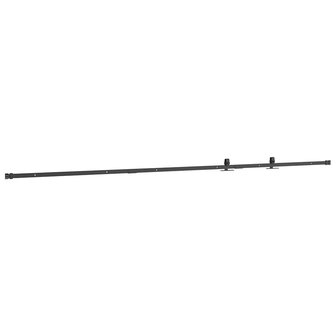 Ophangset voor schuifdeur 244 cm koolstofstaal 7