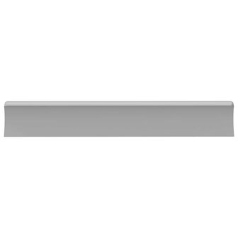 Handvat Effen 12 pcs Zilver 105.7 x 7.4 x 15.5 mm Aluminium 4