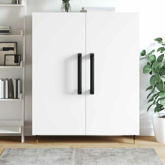 Handvat Effen 2 pcs Zwart 380 x 34 x 85 mm Aluminium en PP 3