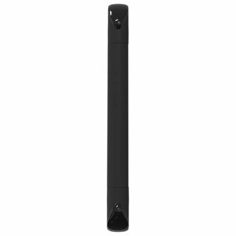 Handvat Effen 2 pcs Zwart 380 x 34 x 85 mm Aluminium en PP 5