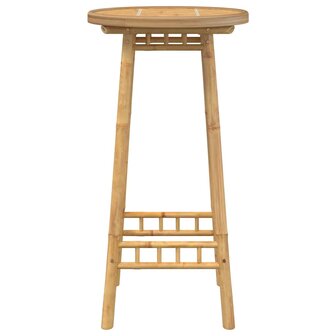 Bartafel voor buiten Rond &Oslash;55x100 cm bamboe 5