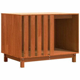 Hondenhuis Wasbruin 90 x 60 x 67 cm Massief grenenhout 2