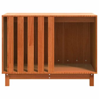 Hondenhuis Wasbruin 90 x 60 x 67 cm Massief grenenhout 5