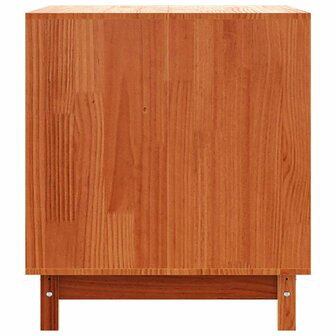 Hondenhuis Wasbruin 100 x 70 x 70 cm Massief grenenhout 6