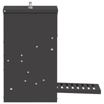Kippen TrekvoederZwart 25 x 42 x 40 cm Koudgewalst Staal 5