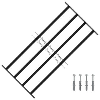Raamhekwerk Zwart 115 x 60 cm Gepoedercoat staal 1