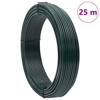 Hekbinddraad Groen 25 m PVC 7