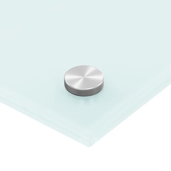 Spatscherm keuken 90x40 cm gehard glas wit 7