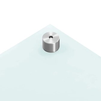 Spatscherm keuken 90x40 cm gehard glas wit 8