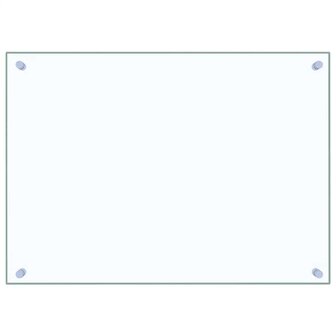 Spatschermen keuken 2 st 70x50 cm gehard glas transparant 4