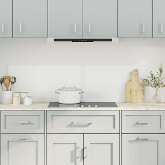 Spatschermen keuken 2 st 80x40 cm gehard glas transparant 1