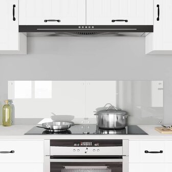 Keuken Achterwand 2 pcs Doorzichtig 70 x 40 cm gehard glas 3