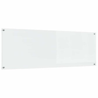 Keuken Spatscherm Doorzichtig 120 x 40 cm gehard glas 2