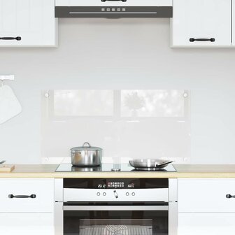 Keuken Achterwand Doorzichtig 80 x 40 cm gehard glas 1