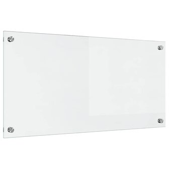 Keuken Achterwand Doorzichtig 80 x 40 cm gehard glas 2