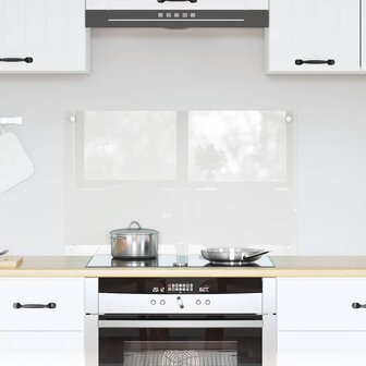 Keuken Achterwand Doorzichtig 80 x 50 cm gehard glas 1