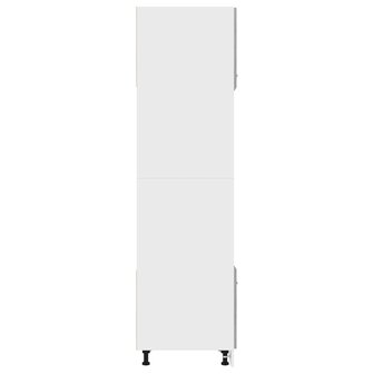 Magnetronkast Lyon 60x57x207 cm bewerkt hout grijs sonoma eiken 6