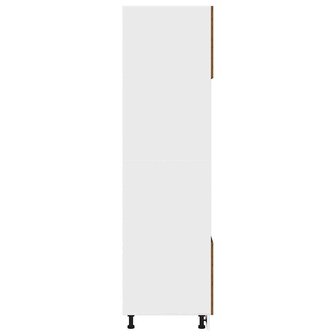 Magnetronkast Lyon 60x57x207 cm bewerkt hout oud houtkleurig 7