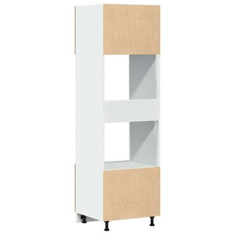 Magnetronkast Lyon 60x57x207 cm bewerkt hout oud houtkleurig 8