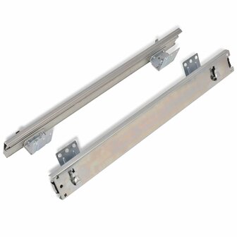 Draadmanden uittrekbaar 2 st 600 mm zilverkleurig 7