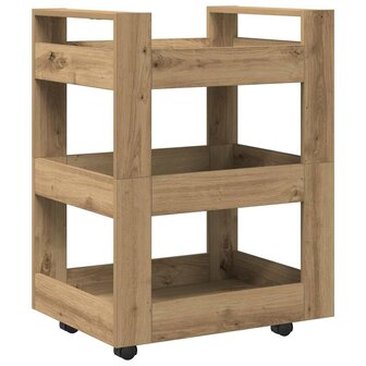 Keukentrolley Artisan Eiken 60 x 45 x 80 cm Bewerkt hout 2