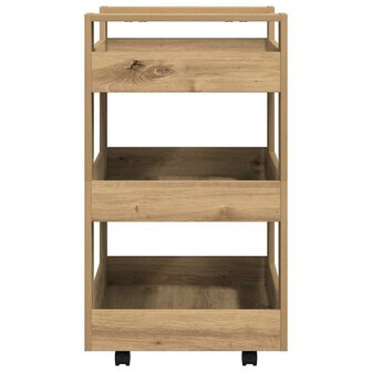 Keukentrolley Artisan Eiken 60 x 45 x 80 cm Bewerkt hout 6