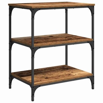 Keukentrolley Oud Hout 60 x 41 x 76 cm Bewerkt hout 5