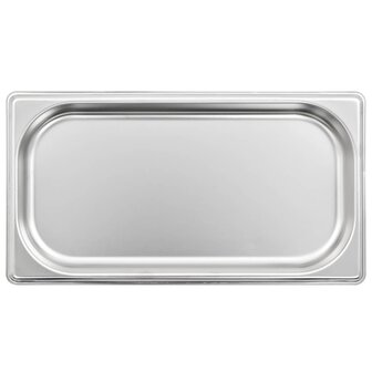 Gastronormbakken 12 st GN 1/3 20 mm roestvrij staal 4