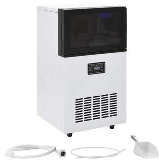 IJsblokjesmachine 45 kg/24 u zwart  1