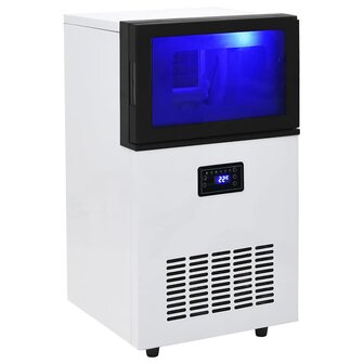 IJsblokjesmachine 45 kg/24 u zwart  3