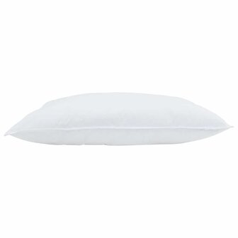 Hoofdkussen met kussen 2 pcs Wit 40 x 60 cm Veren 5