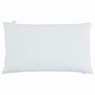 Hoofdkussen met kussen 2 pcs Wit 40 x 80 cm Veren 6