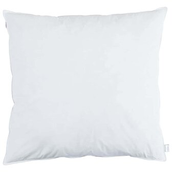 Hoofdkussen met kussen 2 pcs Wit 50 x 50 cm Veren 2