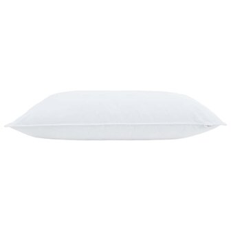 Hoofdkussen met kussen 2 pcs Wit 40 x 80 cm Katoen 5