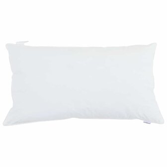 Hoofdkussen met kussen 2 pcs Wit 40 x 80 cm Katoen 6