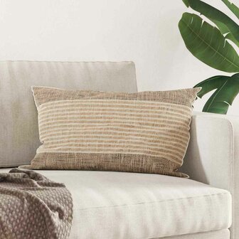 Hoofdkussen met kussen 2 pcs Wit 40 x 80 cm Katoen 7