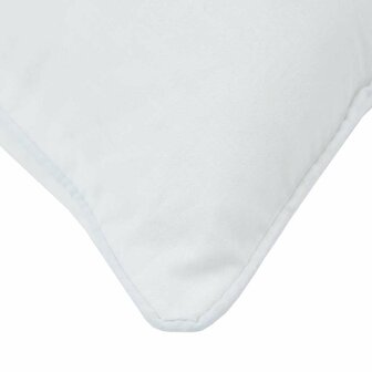 Hoofdkussen met kussen Wit Katoen en Polyester 8