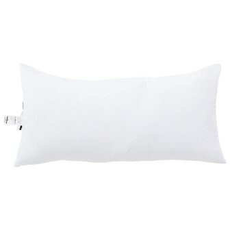 Hoofdkussen met kussen Wit 61 x 41 x 20 cm Polyester 2
