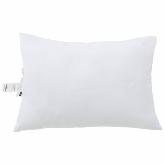 Hoofdkussen met kussen 2 pcs Wit 61 x 41 x 20 cm Polyester 2