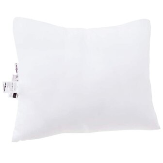 Hoofdkussen met kussen 2 pcs Wit 61 x 41 x 20 cm Polyester 6