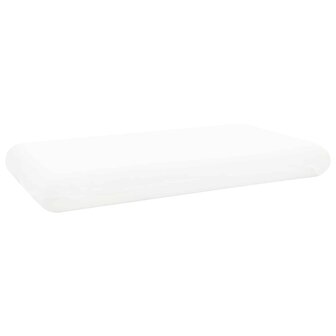 Slaapkussen Effen Wit 70 x 36 x 13,5 cm Traagschuim 3