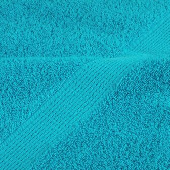 Gastendoek SOLUND 4 pcs Turquoise 15 x 21 cm 550 gsm 6