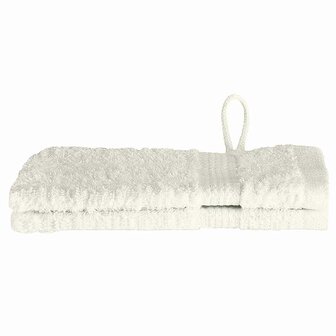 Gastendoek SOLUND 2 pcs Cr&egrave;me 15 x 21 cm 550 gsm 2